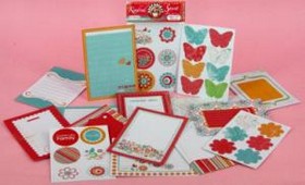 Ruby Rock It - Glitter ATC Die Cuts - Kindred Spirit
