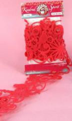 Ruby Rock It - Pink Felt Border - Kindred Spirit