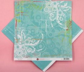 Ruby Rock It - 12x12" Kindred Spirit - Rhapsody - Double Sided Paper