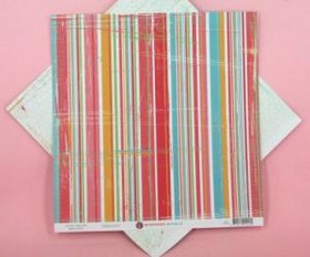 Ruby Rock It - Kindred Spirit Collection - Simplicity - 12x12" Double Sided Paper