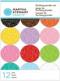 Martha Stewart - Glitter Flocking (12pk)