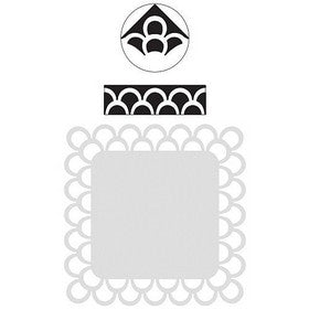 Martha Stewart - Punch Around the Page Set - Double Loops