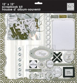 Me & My Big Ideas - Scrapbook Page Kit - Marry Me