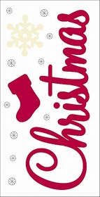 Making Memories - Noel Collection - Glitter Bling Word