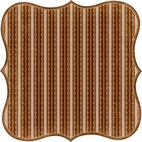 Making Memories - Brun Antique Reverie - Lacy Artisan Shimmer - 12x12" Single Sided Paper