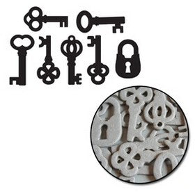 Maya Road - Chipboard - Mini Sets - Antique Keys