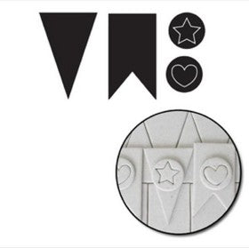 Maya Road - Chipboard Banner - Love