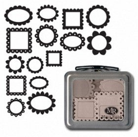 Maya Road - Scallop Frames Chipboard Set