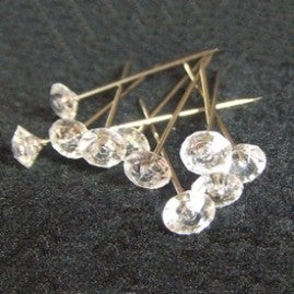 Maya Road - Trinket Pins - Clear Jewels