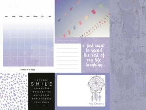 KaiserCraft - My Year, My Story Collection - 12x12" Paper - Lilac