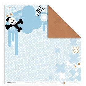 KaiserCraft - Paper 12"x12" Skull Boi Collection "Kriss Kross"