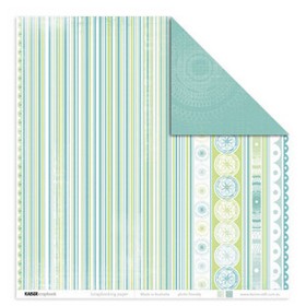 KaiserCraft - Spirograph Collection - Phase - 12x12" Paper - P346