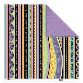 KaiserCraft - Allsorts - Passionfruit - Paper 12x12"