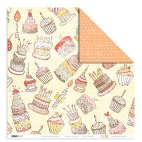 KaiserCraft - Sugar Sugar Collection - 12x12" Paper - Sprinkles