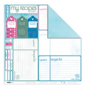 KaiserCraft - Paper 12x12" A La Carte Collection "Simmer"