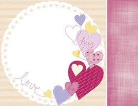 KaiserCraft - Paper 12x12" Made with Love Collection - Cupcake