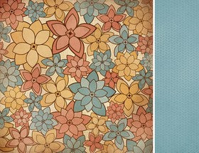 KaiserCraft - Peachy Keen Collection - Neat - Paper 12x12" - P491
