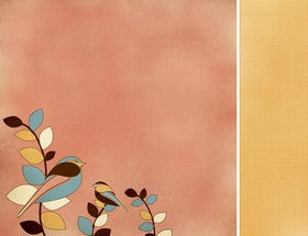 KaiserCraft - Peachy Keen Collection - Nifty - 12x12" Paper - P492