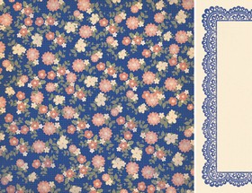 KaiserCraft - Tea at Elsie's Collection - Darjeeling - Paper 12x12" - P501