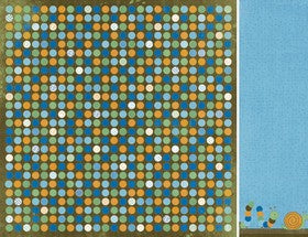 KaiserCraft - Paper 12x12" Jungle Bug Collection - Muddy Mess