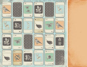 KaiserCraft - Secret Bird Society Collection - 12x12" Paper - Classified
