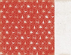 KaiserCraft - Paper 12x12" Be Merry Collection - Glee