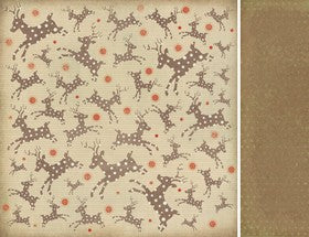 KaiserCraft - Paper 12x12" Be Merry Collection - Chirpy