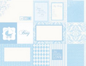 KaiserCraft - Paper 12x12" Lullaby Collection - Baby Shower