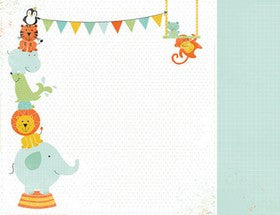 KaiserCraft - Paper 12x12" Party Animals Collection - Hooray