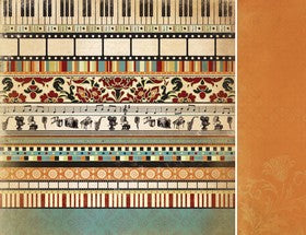 KaiserCraft - Velvet Ensemble Collection - 12x12" Paper - Opera