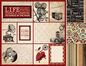 KaiserCraft - Velvet Ensemble Collection - Stage Show - 12x12" Paper