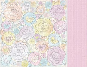 KaiserCraft - Pink Gelato Collection - Watermelon - Paper 12x12"