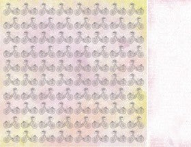 KaiserCraft - Paper 12x12" Pink Gelato Collection - Pink Grapefruit