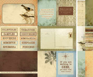 KaiserCraft - Paper 12x12" Hunt & Gather Collection - Search