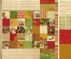 KaiserCraft - Paper 12x12" December 25th Collection - Believe