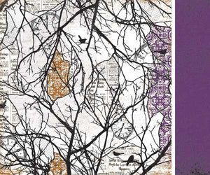 KaiserCraft - 13th Hour Collection - Midnight - Paper 12x12" - P730