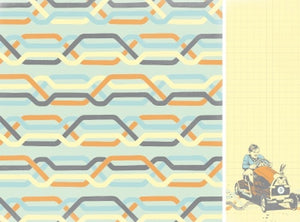 KaiserCraft - Paper 12x12" On the Move Collection - Full Tank