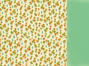KaiserCraft - Paper 12x12" Tiny Woods Collection - Cedar