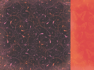 KaiserCraft - Paper 12x12" Tigerlilly Collection - Pomegranate