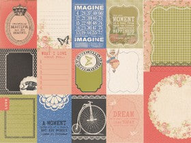 KaiserCraft - Miss Match Collection - 12x12" Paper - Knick Knacks
