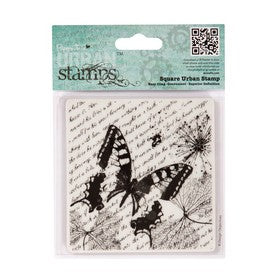 Papermania - Beautiful - Square Urban Stamp - Entomologist