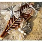 Prima - Fluttering Butterfly B - Silver - 2 Pieces