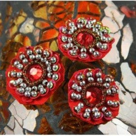 Prima - Flower Centres - Dynasty - Ruby