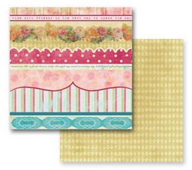 Prima - Annalee Collection - Parlor - 12x12" Double Sided Paper