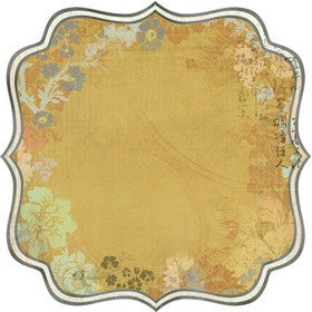 KaiserCraft - Lush Collection - Willow - 12x12" Specialty Paper - Die Cut