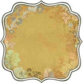 KaiserCraft - Lush Collection - Willow - 12x12" Specialty Paper - Die Cut - PS105