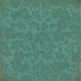 KaiserCraft - Lush Collection - Ginko - 12x12" Specialty Paper - Spot Varnish