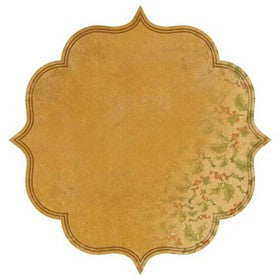 KaiserCraft - December 25th Collection - Merry - Specialty Paper 12x12" - Die Cut