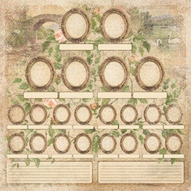 KaiserCraft - These Days Collection - Moments - Specialty Paper 12x12" - Foil