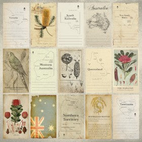 KaiserCraft - Great Southern Land Collection - Specialty Die Cut - Paper 12x12"